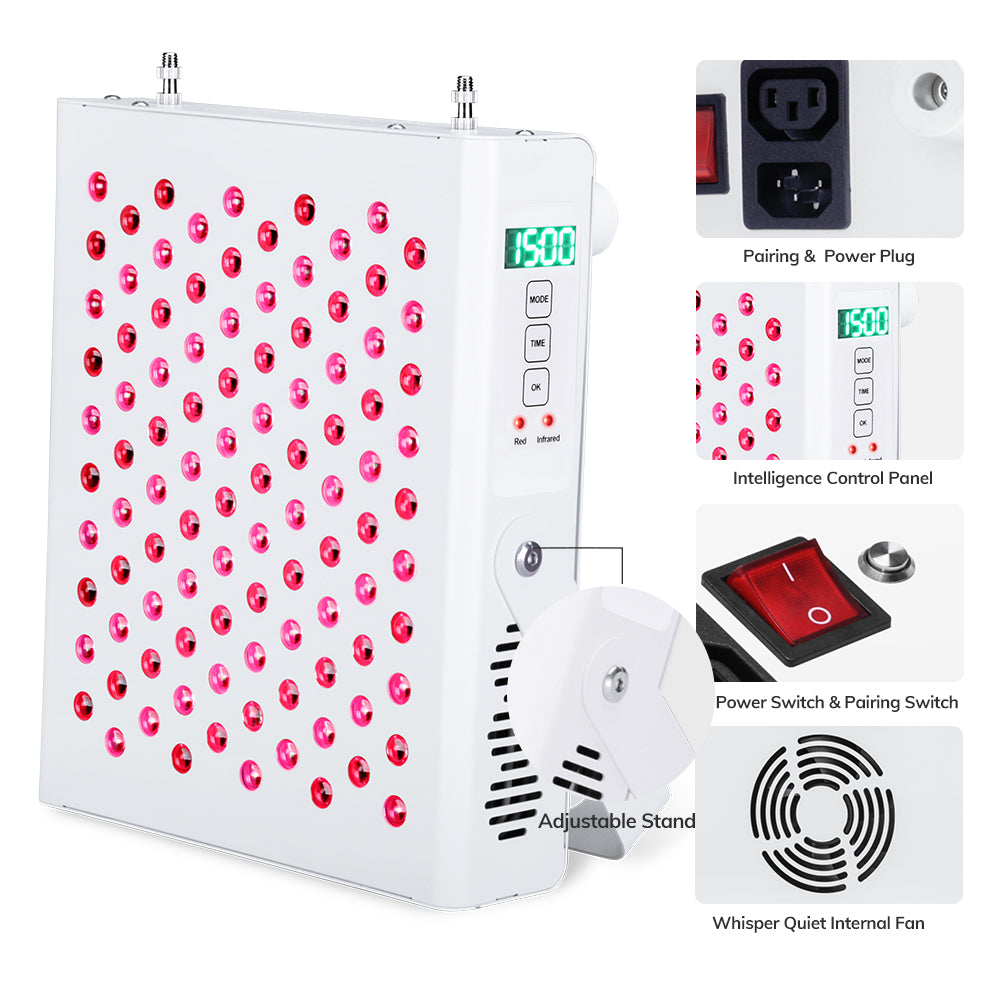 MFX500 Portable Handheld Red Light Therapy Box